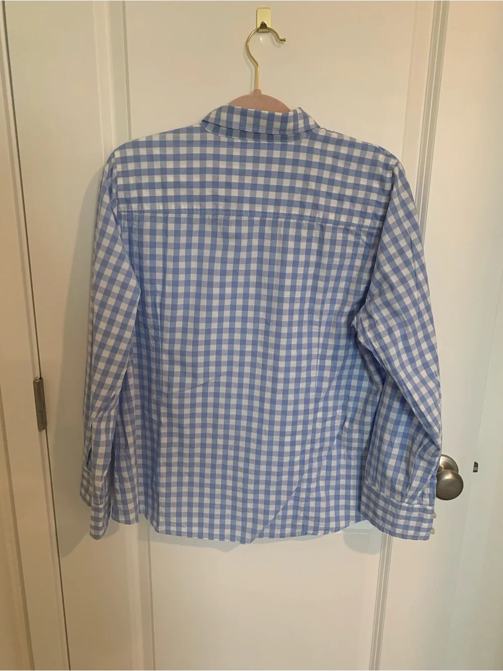 J. Crew lightweight gingham